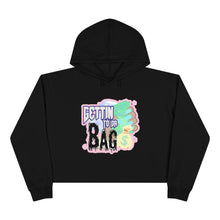 Load image into Gallery viewer, GETTIN TO THE BAG Crop Hoodie
